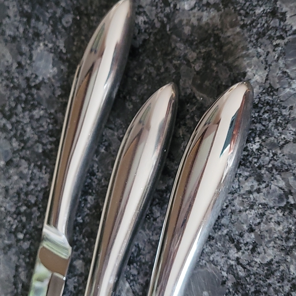 NIB - Vintage Stainless Steel 3 Piece Carving Set - Picture 4 of 10
